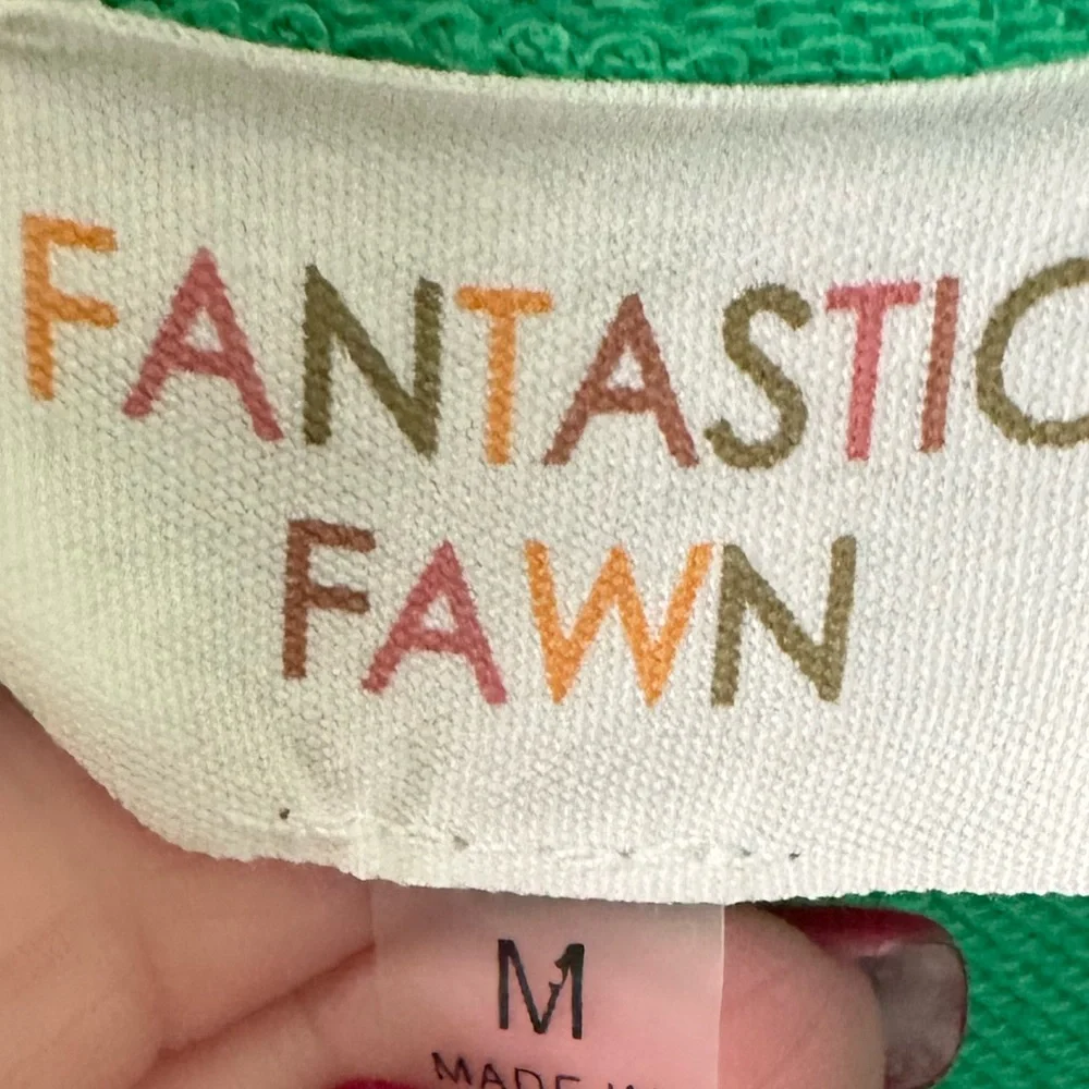 FANTASTIC FAWN RAW EDGE BUTTON DOWN - Picture 7 of 8